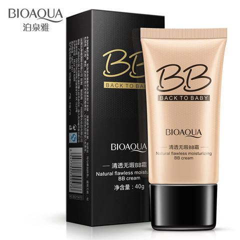 BIOAQUA – BB crème de maquillage 3 couleurs, correcteur naturel impeccable, contrôle de l'huile, fond de teint liquide hydratant, cosmétiques ► Photo 1/5