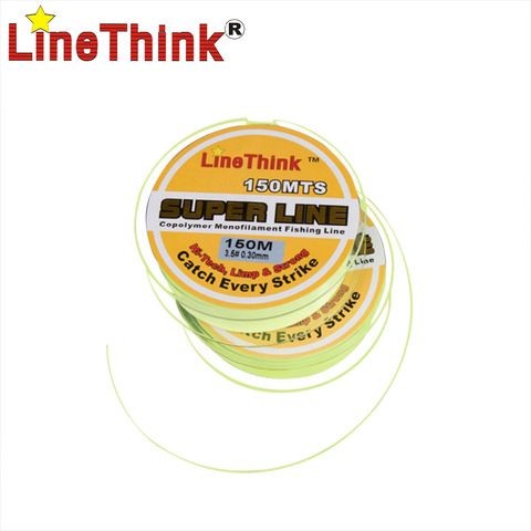 LineThink – ligne de pêche Super douce, 150M, sans mémoire, ISO, carpe, Cod, livraison gratuite ► Photo 1/4