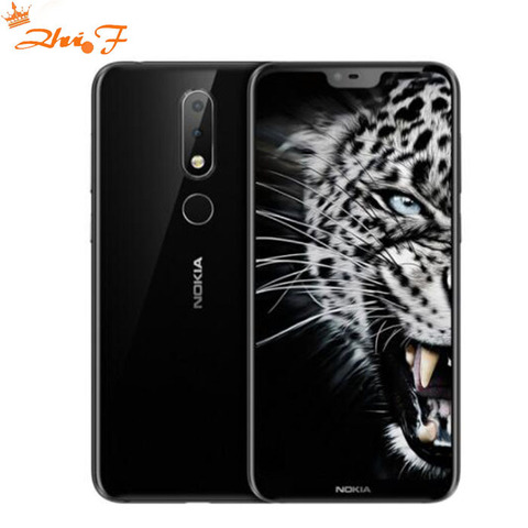 Nokia X6 2022 smart téléphone Android un 3060 mAh 16.0MP 3 Caméra Double Sim LTE D'empreintes Digitales 5.8 pouces Octa Core smart Mobile Téléphone ► Photo 1/1