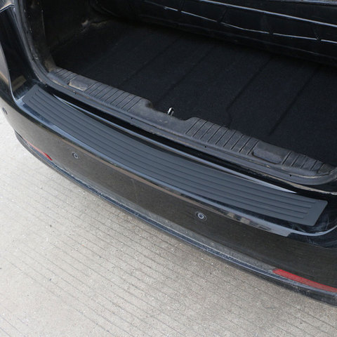 Protecteur de pare-choc arrière en caoutchouc, plaque autocollante pour Renault scenic C1 2 C3 Modus Duster Logan Sandero ► Photo 1/1