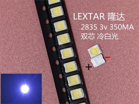 Lextar – rétro-éclairage LED, 100, 1210, 3528, 3V, 2835 ma, blanc froid, pour LG Innotek, LCD, pour Application TV, lot de pièces ► Photo 1/2