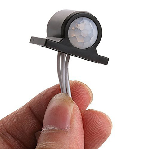 Nouveau détecteur de bande de détecteur de mouvement LED infrarouge de corps de cc 12V PIR portatif automatique On Off pour la lampe de bande de LED ► Photo 1/6