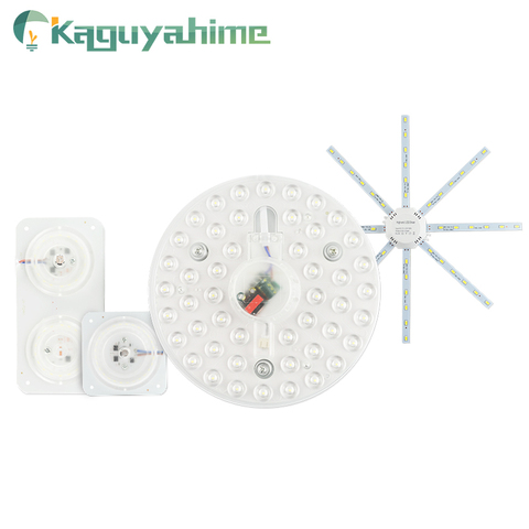 Kaguyahime LED Module Mini/Octopus/Panneau Rond Lampe Ampoule Tube 220V 12W 18W 24W  Lumière Intérieure Source Spot Plafonnier ► Photo 1/6