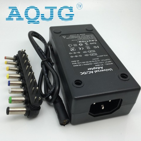 96 W Universel Pour Ordinateur Portable PC Netbook Alimentation Chargeur 110-220 v AC À DC 12 V/15 V/16 V/18 V/19 V/20 V/24 V Ordinateur Portable Chargeur Adaptateur ► Photo 1/1