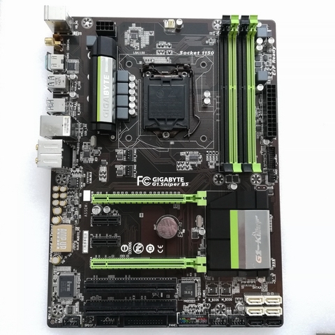 Carte mère d'origine pour Gigabyte G1.Sniper B5 LGA 1150 DDR3 pour I3 I5 I7 CPU 32GB B85 carte mère de bureau ► Photo 1/1