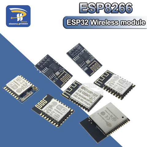 ESP8266 ESP-12F série WIFI Moule ESP-01 ESP-07 ESP-12S ESP-12E série WIFI module sans fil ESP32 émetteur-récepteur sans fil ► Photo 1/6