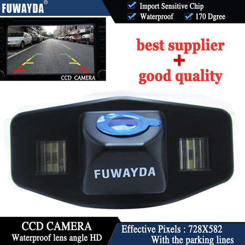 FUWAYDA-caméra de recul pour stationnement, étanche à vision nocturne CCD pour Honda Accord Pilot Civic Odyssey Acura TSX ► Photo 1/6