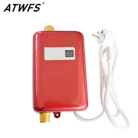 ATWFS-chauffe-eau électrique instantané 3800w 220v, pour piscine cuisine, chauffage de l'eau chaude, douche chaude ► Photo 1/6