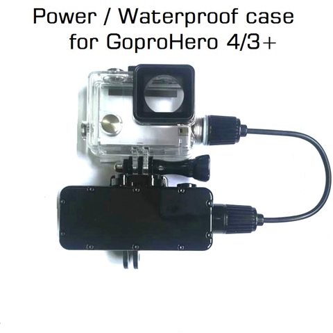 Batterie externe pour caméra d'action GoPro Hero 8/7/6/5/4/3, 5200mAh, étanche, étui/boîte de chargement ► Photo 1/6