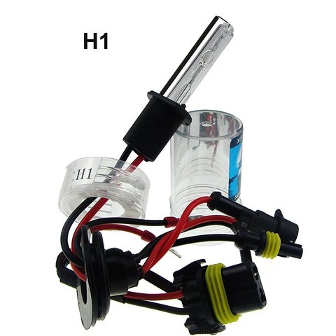H1 HID-ampoule au xénon de remplacement, 3000K-12000K, 12V, 55W, ampoule pour phare de voiture, lampe anti-brouillard, Source de lumière automobile ► Photo 1/6