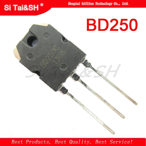 Circuit intégré BD250 BD250C PNP 100V 25a, 5 pièces ► Photo 1/1