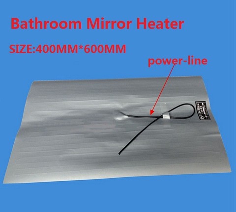 Miroir auto-avancé, film antibrouillard, pour chauffage électrique, pour salle de bain, membrane spéciale, 400x600MM ► Photo 1/1