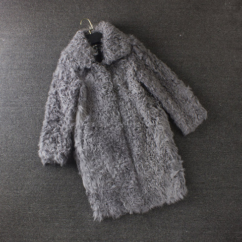 Manteaux de fourrure d'agneau véritable pour femmes, manteau d'hiver pour femmes, 100% fourrure naturelle, chine ► Photo 1/6