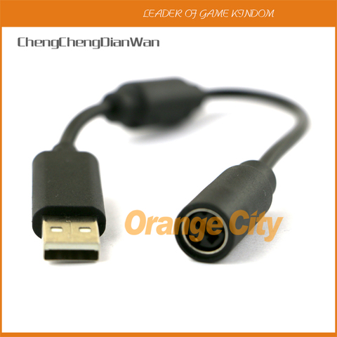 Adaptateur de câble de connexion USB pour xbox360 Xbox 360, 30 pièces/lot, câble de contrôleur filaire ► Photo 1/4