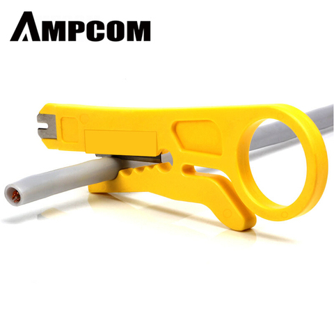 AMPCOM Mini pince à dénuder Portable outil de poinçonnage d'impact lame 110 pour câble métallique réseau ► Photo 1/6