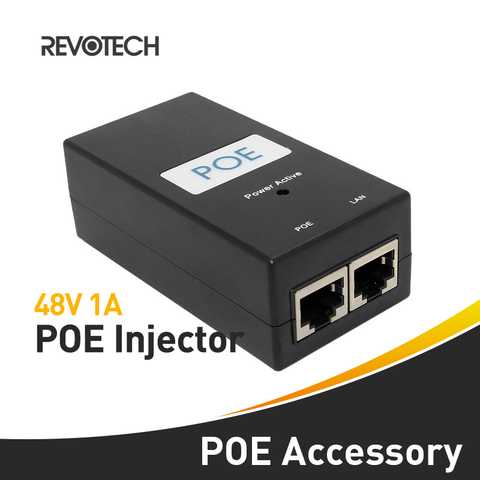 Bureau POE Injecteur 10/100 Mbps Alimentation Entrée 100 v-240 v Sortie 48 v 1A ► Photo 1/4