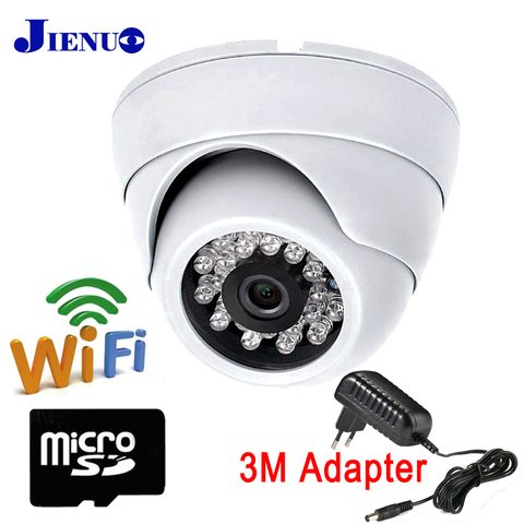 JIENU – mini caméra de surveillance IP wifi hd 720P/960P/1080P, dispositif de sécurité domestique sans fil, avec audio et port Micro SD ► Photo 1/6