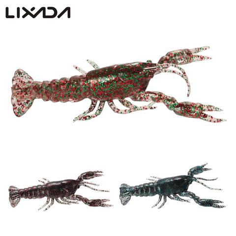 Lixada – appât souple flottant pour la pêche sur glace, leurre artificiel pour attraper des poissons, crevette, crevette, homard, griffes, 12cm, 19g ► Photo 1/6