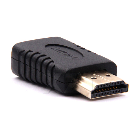 Haute Qualité Plaqué Or HDMI Mâle vers Mini HDMI Femelle Pleine HDMI Adaptateur Convertisseur pour HDTV ► Photo 1/4