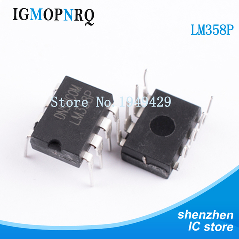 50 PCS/lot LM358P DIP8 LM358 LM358N amplificateur Opérationnel op amp Dual Op Amp New original ► Photo 1/2