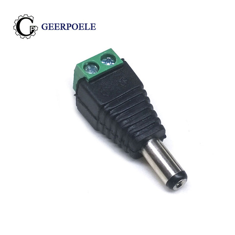 Borniers de convertisseur sans soudure cc 12V 10A mâle 5.5x2.1MM, connecteurs de prise Jack femelle adaptateur de prise ► Photo 1/1