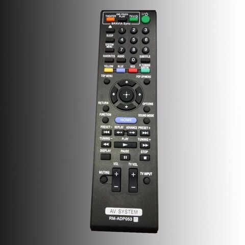 NOUVEAU remplacement pour SONY AV Système télécommande RM-ADP053 pour DVD Audio Home Cinéma Blu-ray Lecteur de Disque BDV-E470 BDV-E570 BDV-E77 ► Photo 1/2