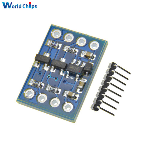 1 pièces IIC I2C Module de capteur de Conversion de niveau 5 V-3 V convertisseur de niveau du système avec broches pour Arduino ► Photo 1/6