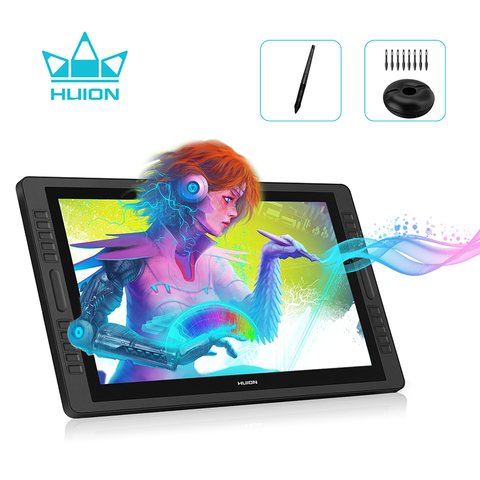 HUION KAMVAS Pro 22 2022 stylo sans batterie moniteur d'affichage AG verre numérique dessin moniteur stylo tablette moniteur ► Photo 1/6