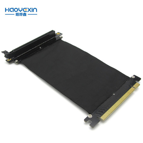 Câble de connexion PCI Express 3.0 pour carte graphique PC, 15cm, Flexible, haute vitesse, 16X, adaptateur de Port d'extension ► Photo 1/1