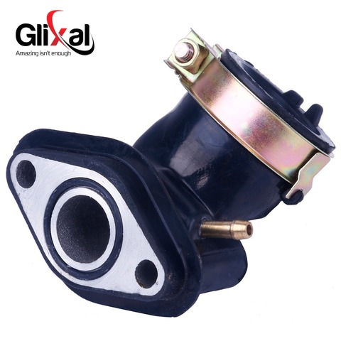 Glixal-collecteur d'admission de carburateur, pour 49cc 50cc GY6, Scooter, cyclomoteur ATV, Go-Kart et Buggy 139QMB 139QMA (1 Port à vide) ► Photo 1/4