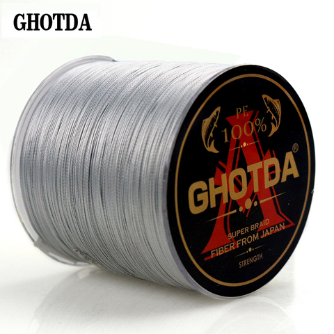 GHOTDA – fil de pêche Multifilament tressé PE, ligne de pêche Super forte, multicolore japonais, 300M, 10 – 78lb, nouveau ► Photo 1/1