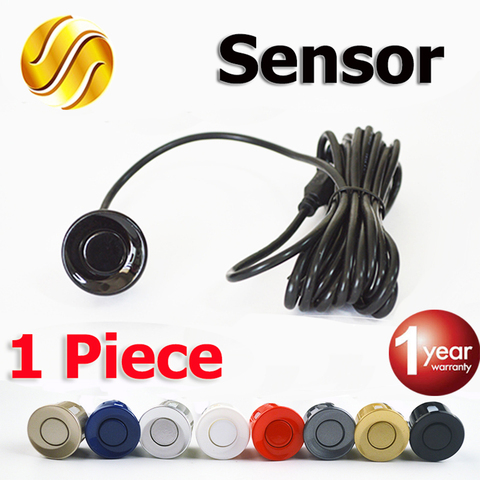 Viecar 22mm Capteur Noir Rouge Bleu Argent Or Blanc Gris Champagne Or Couleur pour Voiture Parking Capteur Kit Moniteur Inverse système ► Photo 1/5