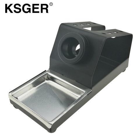 KSGER – support de Station de soudage en alliage d'aluminium T12 STC STM32 OLED avec une éponge propre ► Photo 1/6