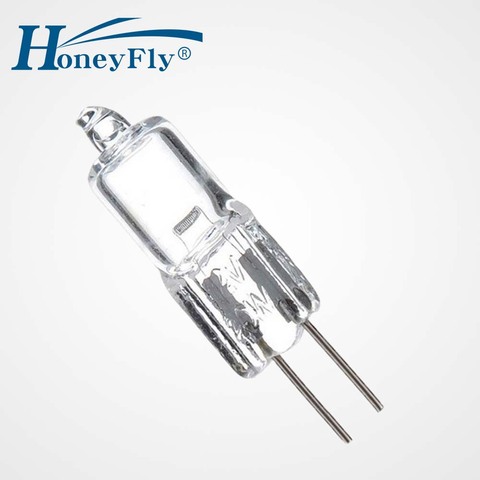 HoneyFly 10 pièces G4 lampe halogène 12V 10W 20W lampe de four haute température résistant cristal clair blanc chaud pour intérieur Commercial ► Photo 1/5