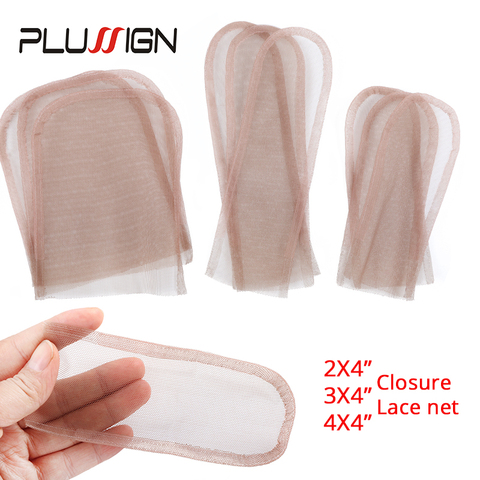 Plussign – filet de fermeture en dentelle suisse 2x4/2x6/4x4, 1 pièce/lot, doux, fin et léger, pour bricolage, fabrication de casquettes, couture, tissage ► Photo 1/5