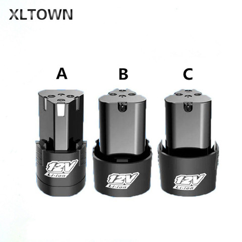 XLTOWN 12V tournevis électrique batterie 18650 batterie au lithium rechargeable ménage perceuse électrique puissance batterie au lithium ► Photo 1/6