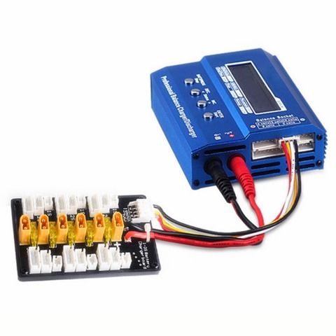 Carte d'équilibrage de charge parallèle pour RC Lipo IMAX B6 B6AC, 1 pièce, chargeur de batterie 1S-3S XT30 ► Photo 1/6