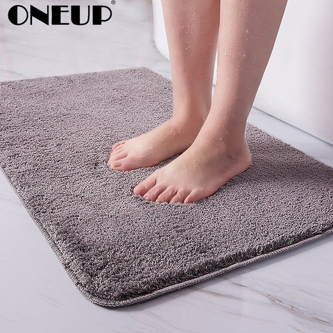 Onep-tapis d'intérieur de salle de bain, antidérapant, absorbant la saleté, attrape-pieds, tapis de sol, de salle de bain, en microfibre, pour la maison ► Photo 1/6