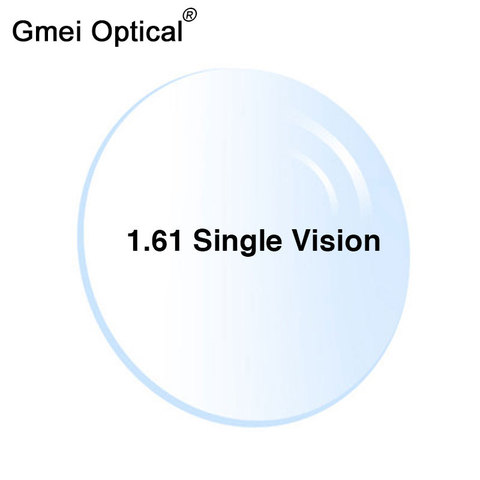 Lentille optique fine et transparente de Protection contre les radiations 1.61, HMC EMI, Anti UV, lentilles de Prescription pour la myopie et l'hypermétropie ► Photo 1/6