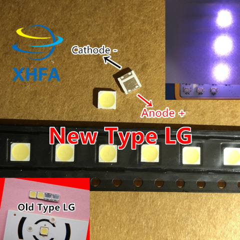 Bande lumineuse pour la réparation de TV LCD LG led, rétro-éclairage avec diode électroluminescente, 3535 SMD, LED perles, 6V, 50 pièces ► Photo 1/2