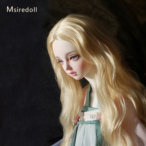 Msiredoll – accessoires de poupée articulés, perruque BJD 1/3 en fibre résistante à la température, gros cheveux ondulés fabriqués en chine ► Photo 1/5