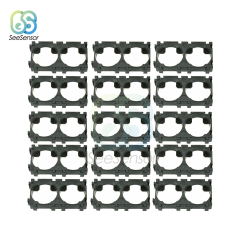 50 pièces 1x2 cellule batterie entretoise 18650 batterie rayonnant Shell EV Pack support de support de chaleur en plastique ► Photo 1/6