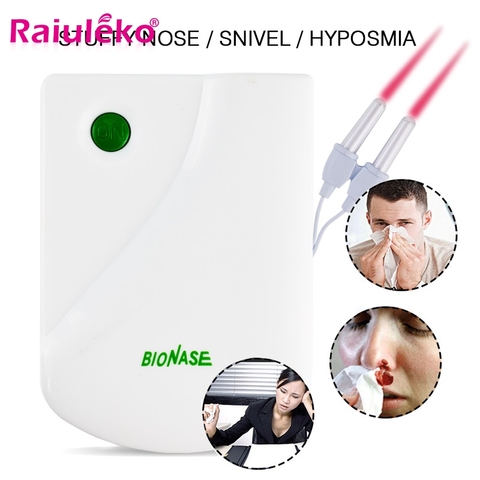 Raiuleko-Laser à impulsions basse fréquence BioNase BioNase pour traitement du nez, thérapie du nez, rhinite, sinusite, Massage et fièvre du foin ► Photo 1/6