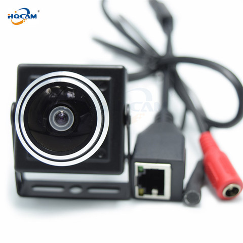 HQCAM – MINI caméra Audio et vidéo IP 5/4/3/2/1/1mp, micro H.264, réseau P2P, objectif Fisheye grand Angle 1.78mm ► Photo 1/6