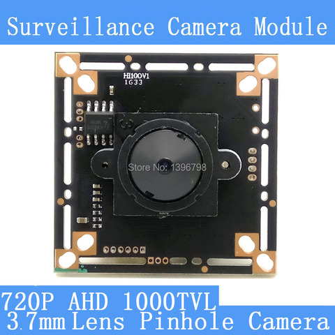 Caméra à sténopé 3.7mm HD AHD 1/4 pouces CMOS capteur d'image 4 en 1 8901A + OV9732 1000TVL CCTV vision nocturne, module de carte ► Photo 1/6