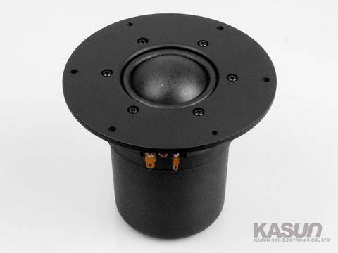 1 pièces Kasun MTD-350 5.5 pouces tissu dôme mi-tweeter/tweeter haut-parleur pilote unité panneau en aluminium 8ohm 80 W 100Hz-10 KHz D145mm ► Photo 1/3