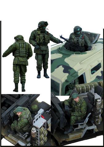 Tuskmodel-1 kit de résine, échelle 1, soldat russe moderne tigre, JMP - 2 ► Photo 1/1