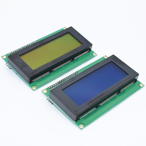 Module d'écran LCD, 1lot = 1 pièce, 2004 20x4 20x4, bleu ou jaune vert, module + IIC I2C série, adaptateur d'interface spi ► Photo 1/3