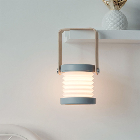 Lampe LED tactile blanche chaude, Rechargeable, luminaire décoratif d'intérieur, idéal pour une Table de chevet, une chambre à coucher ou un salon ► Photo 1/6