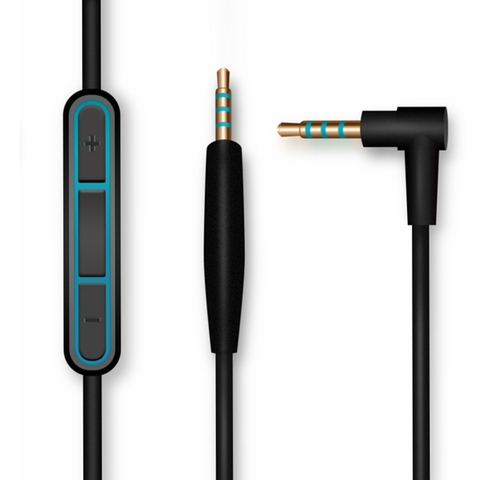Nouveau Remplacement Audio Câble Cordon Pour Bose QC25 Calme Confort Casque Avec Micro Contrôle Du Volume Pour IOS Android Système 1.5 m ► Photo 1/5